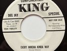 Popcorn Soul 45 RARE Earl Connelly King PROMO Every Whicha Kinda Way