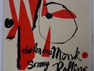 THELONIOUS MONK THELONIOUS MONK / SONNY ROLLINS PRESTIGE LP7075 US VINYL LP