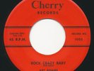 ART ADAMS & RHYTHM KNIGHTS - Rock Crazy Baby - CHERRY - Rockabilly 45