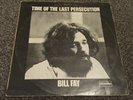 Bill Fay Time Of The Last Persecution Original Stereo Vinyl Lp 1971 Deram...