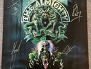 The Almighty ‘Soul Destruction’ Hard Rock LP Signed by Band Members c1991 N/M