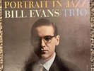 Bill Evans Trio Portrait in Jazz Riverside vinyl LP stereo reissue 1966 US press