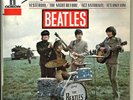 THE BEATLES YESTERDAY + 3 Original FRANCE 60's EP on ODEON PS UNIQUE COVER