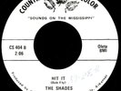 THE SHADES Hit It 45 Country Color Rare 1968 Arkansas Crossover Soul M-