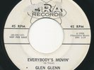 GLEN GLENN - Everybody's Movin' / Glad My Baby's Gone - ERA - Rockabilly 45