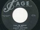 JIMMY PATTON - Yah  I'm Movin' / Love Come Back - SAGE & SAND - Rockabilly 45