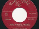 REGGIE PERKINS - High School Caesar - RAY NOTE - Rockabilly  Rock 'N' Roll 45