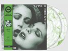 Type O Negative Bloody Kisses Revolver clear white with green swirl 2LP vinyl