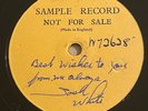 JOSH WHITE Frankie and Johnny Blues Decca 72628 SIGNED 10