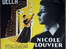 NICOLE LOUVIER & ses chansons Quand j’ai faim 25cm Biem DECCA 133.116 quasi NEUF