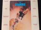 The Goonies Original picture Soundtrack (Vinyl, Epic) promo stamp VG+