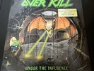 Overkill ‎– Under The Influence LP 1988 Megaforce Worldwide ‎781 865-1