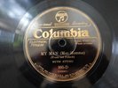 RUTH ETTING My Man/After You've Gone COLUMBIA 995-D pre-war JAZZ/FEMME  78