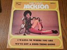 Michael Jackson Rare I wanna be where you are Italian 7 inch Single vinyl