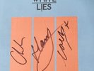 White Lies 7inch Signed Near Mint Con  R197  Death Label 2008