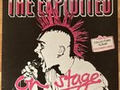 On Stage The Exploited 1981 RED Vinyl LP Record