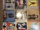 (9) Elvis Costello LP's King of America My aim is True CLEAN LOT