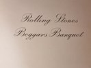 ROLLING STONES..BEGGARS BANQUET..UK IST ISSUE STEREO UNBOXED DECCA  No SKL 4955