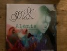ALANIS MORISSETTE HAND SIGNED JAGGED LITTLE PILL VINYL - VERY RARE.