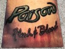 POISON  Original 1990 Flesh & Blood  1st Greece Press Vinyl LP , VG++
