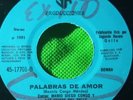MARIO CONGO Y LA CHICHAS DEL VALLE - PALABRAS DE AMOR BOMBA 45RPMescuchar)
