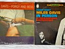 2 Miles Davis Records Friday Night In Person Blackhawk Vol 1, Porgy and Bess