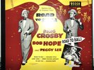 78 RPM 3 RECORD SET BING CROSBY & BOB HOPE, P. LEE ROAD TO BALI   DECCA A926  E+