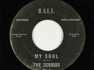 Doo-Wop R&B 45 - Seniors w/ Rudy Ray Moore - My Soul - Ball - mp3