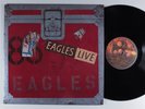 EAGLES Live ASYLUM 2XLP VG+ embossed gatefold w