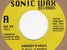 Dickie Wonder Nobody Knows Sonic Wax 39 Soul Northern Motown