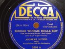 78 RPM ANDREWS SISTERS - BOOGIE WOOGIE BUGLE BOY - 1941 Decca 3598