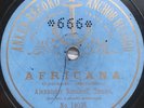 Alexander Rossanof - 10” Anker Record - 14038 / 14040 - Africana / La gioconda