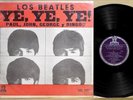 LOS BEATLES Ye Ye Ye  Uruguay Mono LP Odeon Purple Lbl  A Hard Day's Night OST