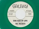 DOOWOP bw NEW BREED R&B 45 - GREEN WAX- HOLIDAYS- SEND BACK MY LOVE -HEAR GALAXY