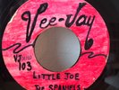 LOOK Rare ACETATE 45 THE SPANIELS Little Joe SO DEEP WITHIN Doo Wop VEE JAY 103