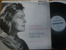 ELISABETH SCHWARZKOPF / WOLF Goethe lieder  /  COLUMBIA SAX 2333 B/S