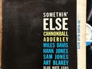 Cannonball Adderley Somethin Else VG+ NY DG Mono Blue Note lp Miles Davis