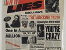 Guns N' Roses GNR Lies LP 1988 w/ Patience was sealed, opened nm/ nm condition