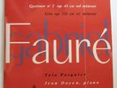 Trio Pasquier Jean Doyen Fauré Quartet #2 LP Erato LDE 3064
