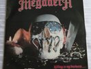 Vintage Vinyl Megadeth Killing Is My Business 1985 Grey Camo Label MX-8015    L2