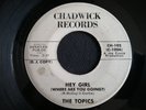 Rare Northern Soul - TOPICS - Hey Girl (Where Are You Going?) Chadwick 102 Promo