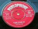 THE BEATLES 1963 U.K. 45 PLEASE PLEASE ME  RED PARLOPHONE  45-R 4983