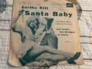 VINTAGE EARTHA KITT - SANTA BABY - 78 RPM VINYL RECORD - RCA VICTOR RECORDS