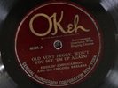 Fiddlin' John Carson & his Virgina Reelers OKEH 40108 V+PREWAR COUNTRY 78