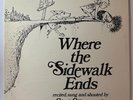 Shel Silverstein Where The Sidewalk Ends Vinyl LP FC 39412 1984 Gatefold Promo