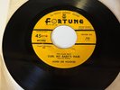 JOHN LEE HOOKER-FORTUNE 609 BOOGIE/CURL MY BABY'S HAIR 45RPM VINYL RECORD