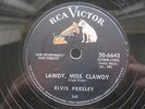 ELVIS PRESLEY 78 RPM SHAKE, RATTLE AND ROLL / LAWDY MISS CLAWDY US RCA 20-6642