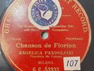 ANGELICA PANDOLFINI  78rpm Opera Red G&T 53333 Chanson de Florian VG+ RARE