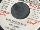 rare rockabilly 45 roc larue baby take me back/ teenage blues rama vg+