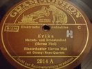 ERIKA FAMOUS SOLDIER SONG HERMS NIEL RARE WW2 78RPM RECORD GERMAN GERMANY MARCH
